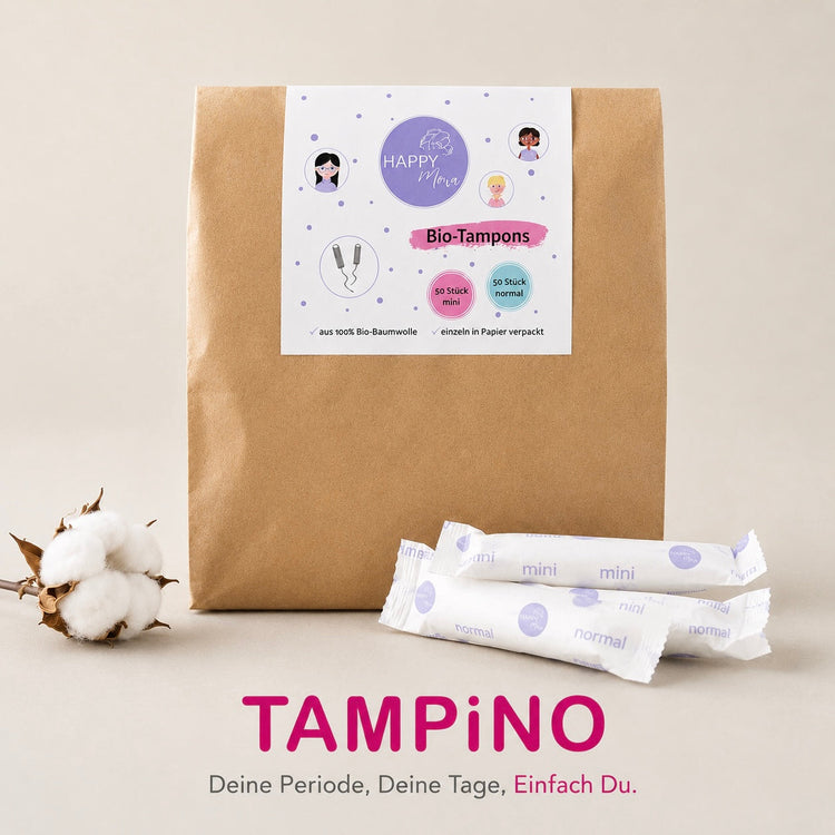 Tampon 100%Bio-Baumwolltampons
